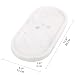 Imagen de Bandeja Mármol Ovalada Bandeja Portaobjetos Baño Moderno Decoraciones Vaciabolsillos Entrada Organización para Velas Perfumes Cocina Tejidos Jabón Champú Cosméticos Blanco Jazz 30 x 15 cm
