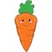 ONE 31" CARROT new BALLOON party FOIL produce pals FARMER's MARKET veggie FARM stand