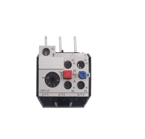 Relé térmico NR4-25 enchufable con contactor CJX1-16 380V de 2-3.2A