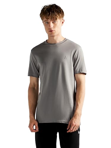 Image of Clans & Hans Men's Super Combed Cotton T Shirt, Regular Fit Round Neck Tshirt, Half Sleeves, Plain T-Shirt for Men