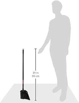 Rubbermaid Commercial Products FG637400BLA, Executive Lobby Broom with Vinyl Handle