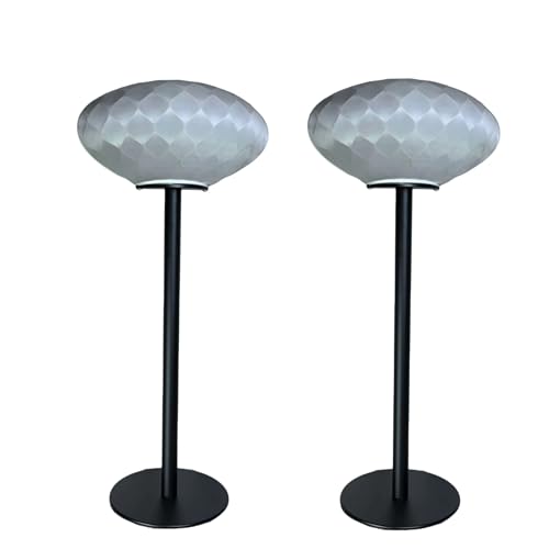 ZGOUO Speaker Floor Stand is Compatible with Bowers&Wilkins Formation Wedge Speakers Made of Aluminum Alloy Material Using Screws to fix The Audio, Hidden Power Cord Design (Black Pair)
