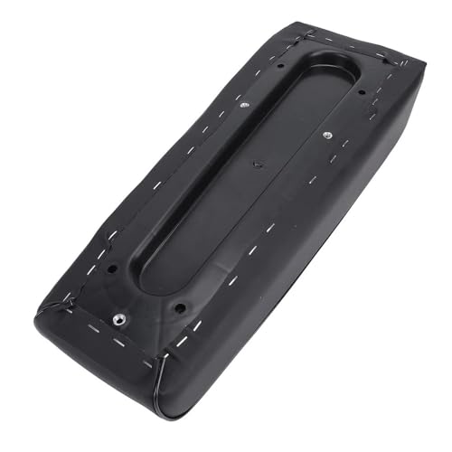 Selle en cuir PU imperméable pour moto avec coussin mousse d'absorption des chocs
