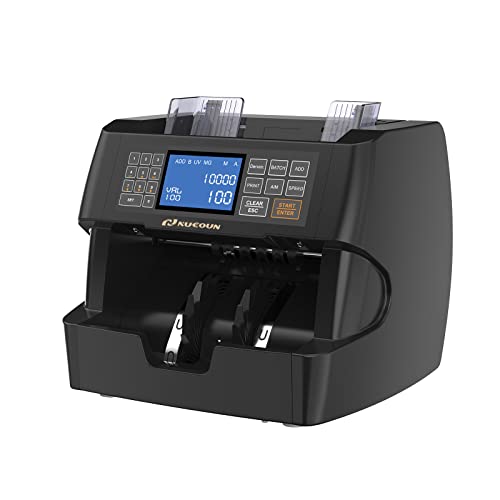 NUCOUN NC-5 Money Counter Machine,Preset Value Count,UV/MG/IR/DD...