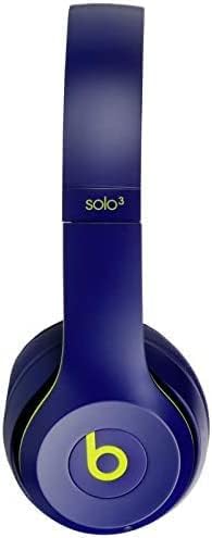 Beats by Dr. Dre Solo3 Wireless On-Ear Headphones Pop Collection - (Pop Indigo) (Renewed)