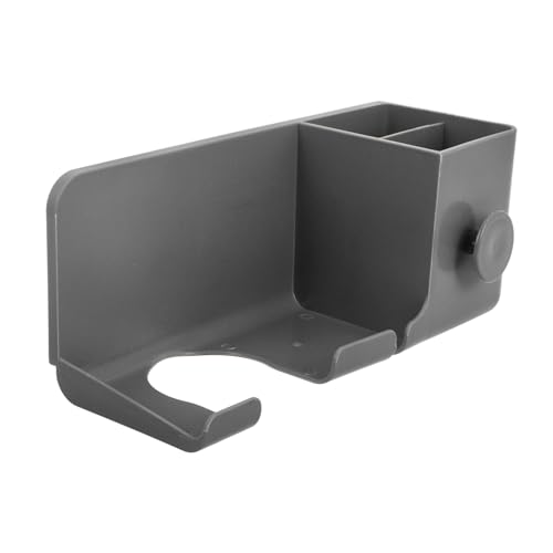 NOLITOY Wall Mounted Hair Dryer Holder Home Hairdryer Rack Nodrill Convenience for Easy Mounting