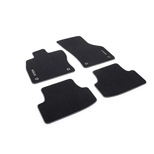 Tapis de sol voiture noir Volkswagen 5H1061270WGK pour trajets quotidiens