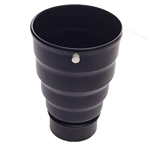 Snoot com colmeia para flash padrão universal mini 150 a 250ws