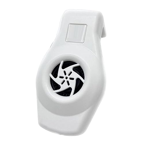 Perfk 水族館チラー冷却ファン USB 水族館冷却ファン 2段変速 水槽 扇風機 水槽冷却ファン クーラー ファン 水温昇進防止 水族館チラー アクアリウム ファン 小型クーリングファン 調整可能なクランプ付き 温度制御 取り付け簡単 魚飼育用, 白い