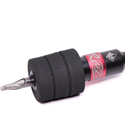 Fundas para mango de tatuajes elásticas y protectoras de esponja, pack de 5 piezas 3