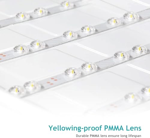 Image of 1x4 LED Flat Panel Light 8 Pack 40W 0-10V Dimmable 100-277Vac