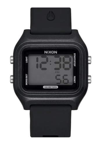 Nixon Reloj Digital para Hombres de Cuarzo con Correa en Silicona A1399-004-00