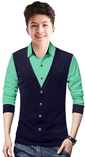 Image of JUGULAR Boy's Cotton Regular Fit T-Shirt