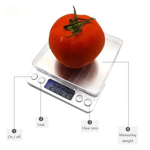 Báscula electrónica 200g/0.01g 50g/0.001g miniatura 6