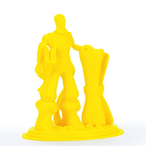 Image of ZIRO PLA Filament 1.75mm, Higher Strength &Toughness Material, 1KG Yellow | Fit for Most FDM 3D Printer, 1.75mm 1KG Spool, Dimensional Accuracy + /-0.03mm, Colorful PLA FilamenT