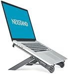 Nexstand K7 Laptop Stand, Foldable Portable Laptop Stand, Ergonomic Laptop Riser for Desk for MacBook and Laptops 10-17" Collapsible Lightweight for Travel