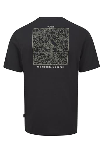 Rab Crimp Elevation Tee - Quick-Drying Comfortable Graphic T-Shirt for Hiking, Climbing, & Casual Use2