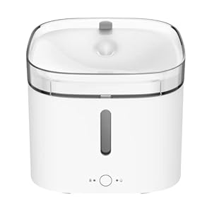 Xiaomi Smart Pet Fountain – Fuente automática para Perros y Gatos de pequeño y Mediano tamaño con manantial de Agua circulante, filtrado de 4 etapas, depósito de 2L, silencioso, App Xiaomi Home