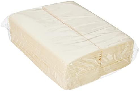 Serviettes En Papier Bambou Jetables - Marron, 2 Couches, 40x40 Cm - Pliage 1/4 - Absorbantes Et Biodégradables - Sans Javel - 4