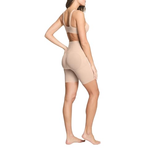 Image of SPANX ASSETS Mid-Thigh Short - Seamless Shapewear- Ultra-Firm Compression - Comfortable Thigh & Tummy Control