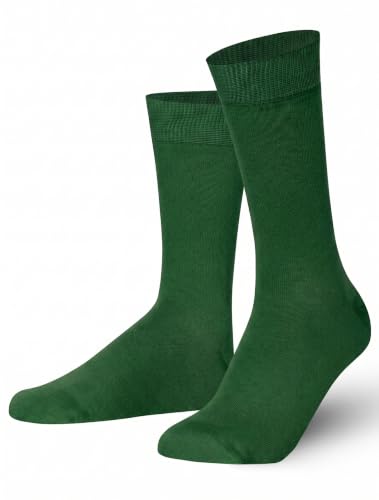 Image of Mysocks Crew Socks for Women Men Colorful Seamless Toe Soft Cotton Dress Socks