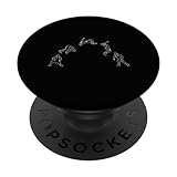 Gable Steveson Official Merch Backflip in White PopSockets Standard PopGrip