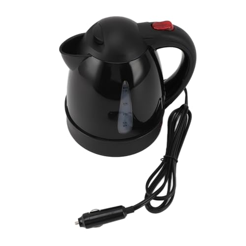 Hervidor eléctrico para auto Brrnoo 1L 12V acero inox miniatura 1