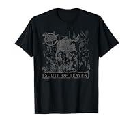 South Of Heaven design. Official Slayer Merchandise Slayer T-Shirts for Men, Women, Girls and Boys; Slayer Apparel; Slayer Tees; Slayer T-Shirt for Adults Lightweight, Classic fit, Double-needle sleeve and bottom hem