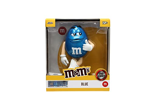 Jada Toys M&M's 4" Blue Die-Cast Collectible Figure, Toys For Kids And Adults (33237) #TOP1