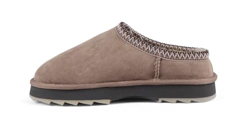 Emu Scarpe Donna Pantofole In Camoscio Sharky Scuff Mushroom D26EM06 W13179 Taglia Scarpa: 36 - 3