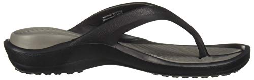 Chinelo, Crocs, Athens, Black/Smoke, 38, Adulto Unissex