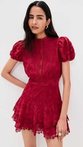 alice + olivia Women's Loryn Embroidered Dress2