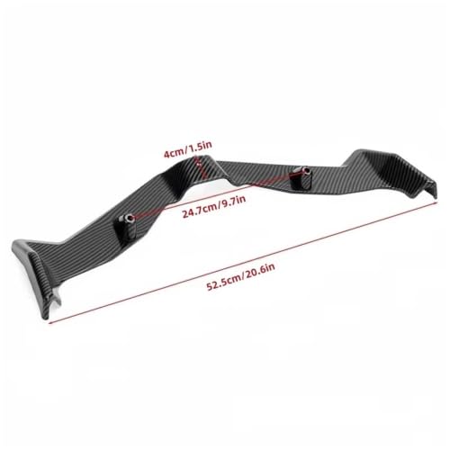 Kit ailerons de carénage ABS robuste pour habillage moto PCX125 noir