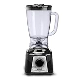 Liquidificador Arno Power Mix 700W LQ19, Preto, Jarra de 2,4L, 4 Lâminas AFIAMAX 18% Mais Afiadas, 3 Velocidades, Alta Durabilidade e Desempenho Superior, 110V