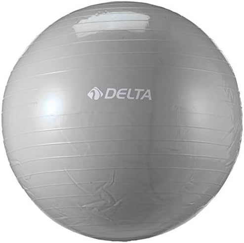 Delta Ds 565 Pilates Egzersiz Topu, 65, cm Unisex, Gümüş Rengi - Görsel 1