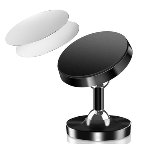 Zernavith Magnetic Mount Phone Holder for Gym 360 Adjustable Magnet Cell Phones Mount Portable Phone-Mount for Gym/Golf Cart/Car Gym Accessories for Men Women