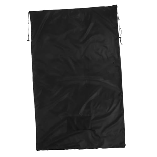 Gogogmee Reusable Leaf Collection Bag Durable Outdoor Tool Organizer for Lawn Cleanup and Waste Storage Black Multipurpose Design