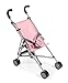Produktbild Bayer Chic 2000 601 15 Mini Roma, Puppenwagen, Puppen-Buggy, Melange grau-rosa, 50 x 29 x 57 cm