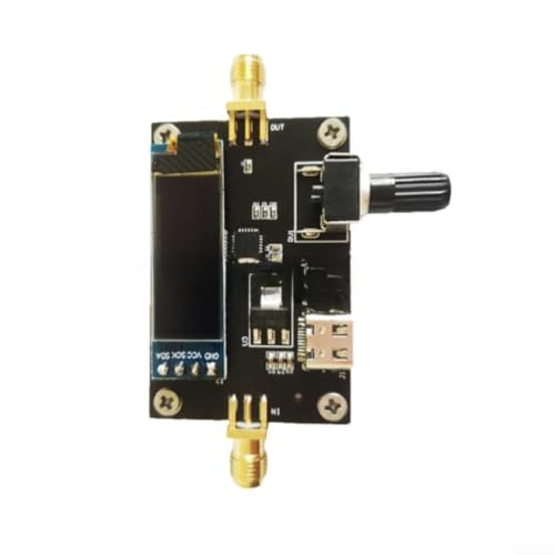 Atenuador RF digital de alta linealidad DC-6GHz y material PCB con OLED 8