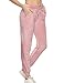 Aibrou Pantalones Terciopelo,Chandal Casual Pantalon Deportivos Pantalones elásticos con cordón para Yoga...