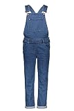 Tygo & Vito Mädchen Jeans Latzhose Hose Used Denim XNOOS-5602-805 (134)