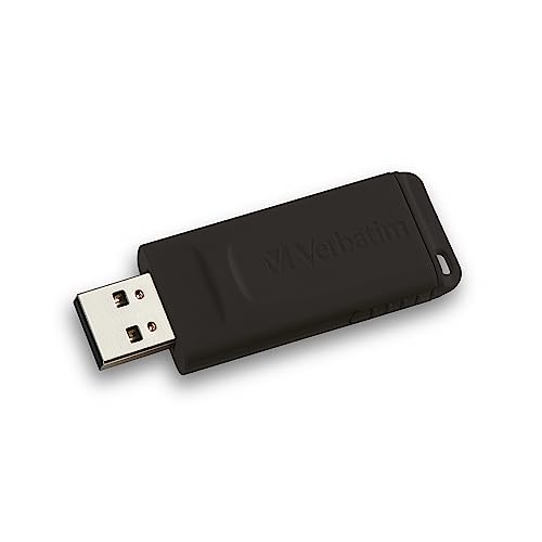 Verbatim 98698 64 GB Slider USB Drive - Black