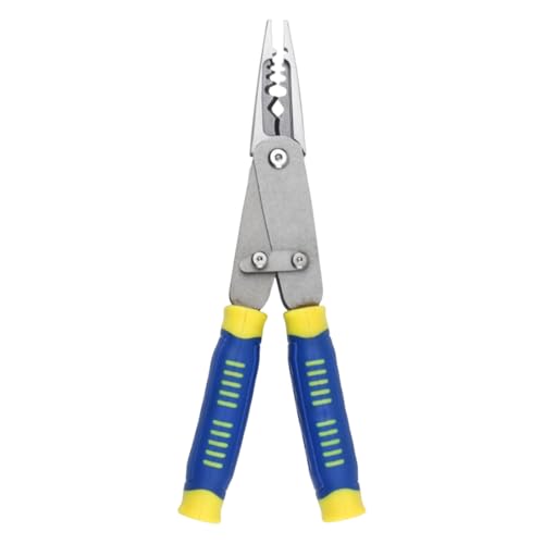 Pince à dénuder pliable multifonction avec dénudeur de câble et sertisseur - 2