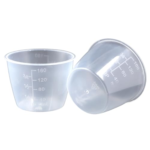 JasperKino 2 Pcs Rice Measuring Cups Non Stick Mixing Cups