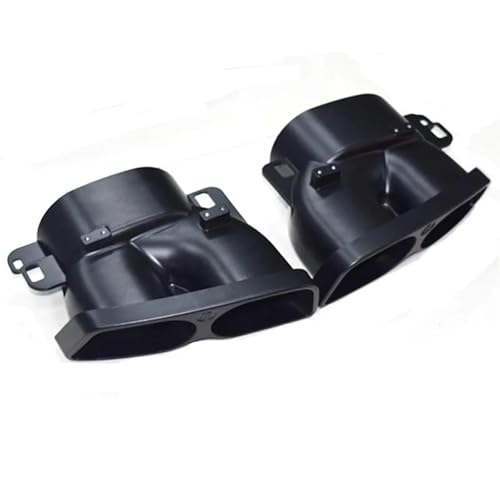 Tubo de escape para Benz W205 W222, salida de silenciador trasero en color negro