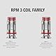 Smok RPM 3 Mesh-Spulen, 5 Stück, ohne Nikotin (0,15 Ohm)