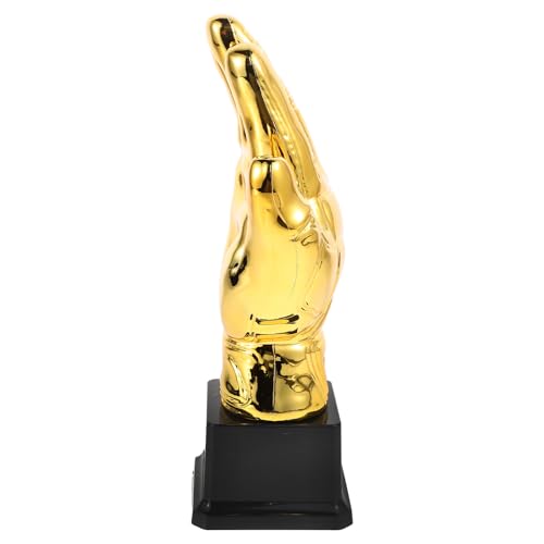 Trophée en plastique or style unique de gardien pour ligues