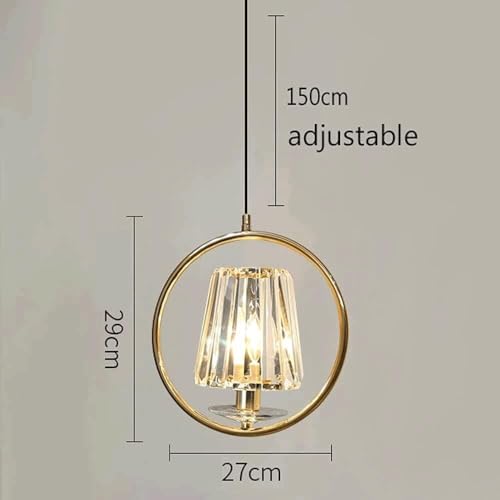Lustre en cristal base E14 pour rénovations de salons modernes