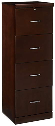 Z-Line Designs 4-Drawer Vertical File Cabinet, Espresso