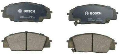BOSCH BC829 QuietCast Premium Ceramic Disc Brake Pad Set - Compatible with Select Acura CSX, RSX; Honda Civic, S2000; FRONT